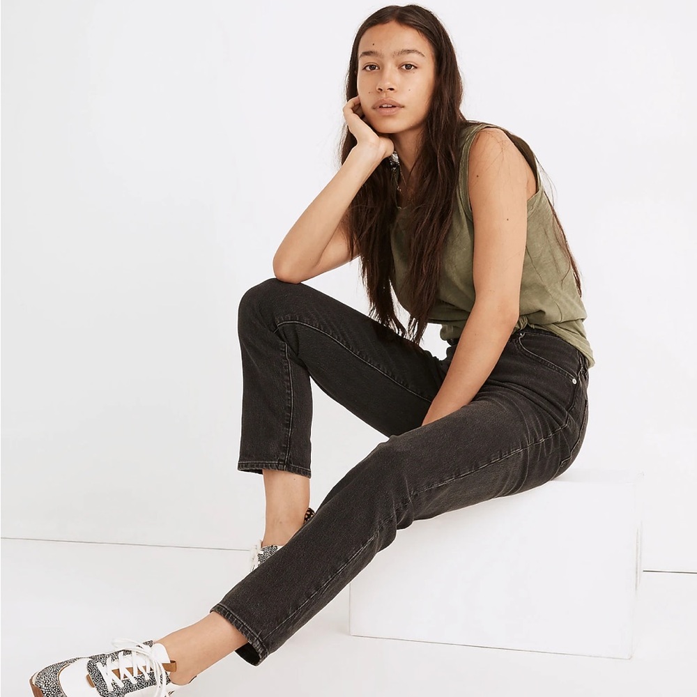 Madewell The Curvy Perfect Vintage Jean in Lunar Wash